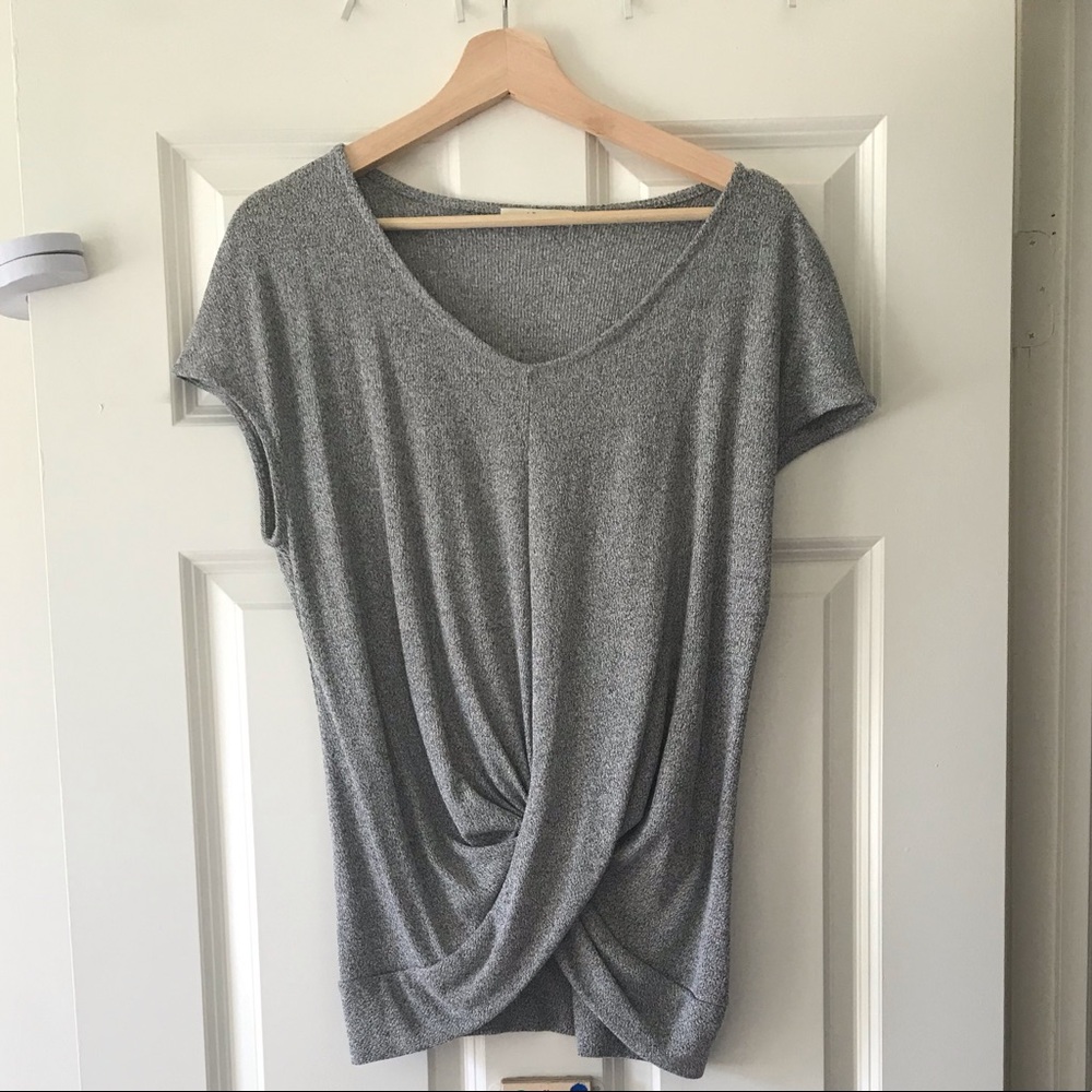 Stitch Fix Le Lis Sibley Twisted Knot Knit Top